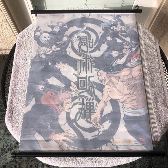 Jujutsu Keisen Fabric Scroll - Picture 5 of 11